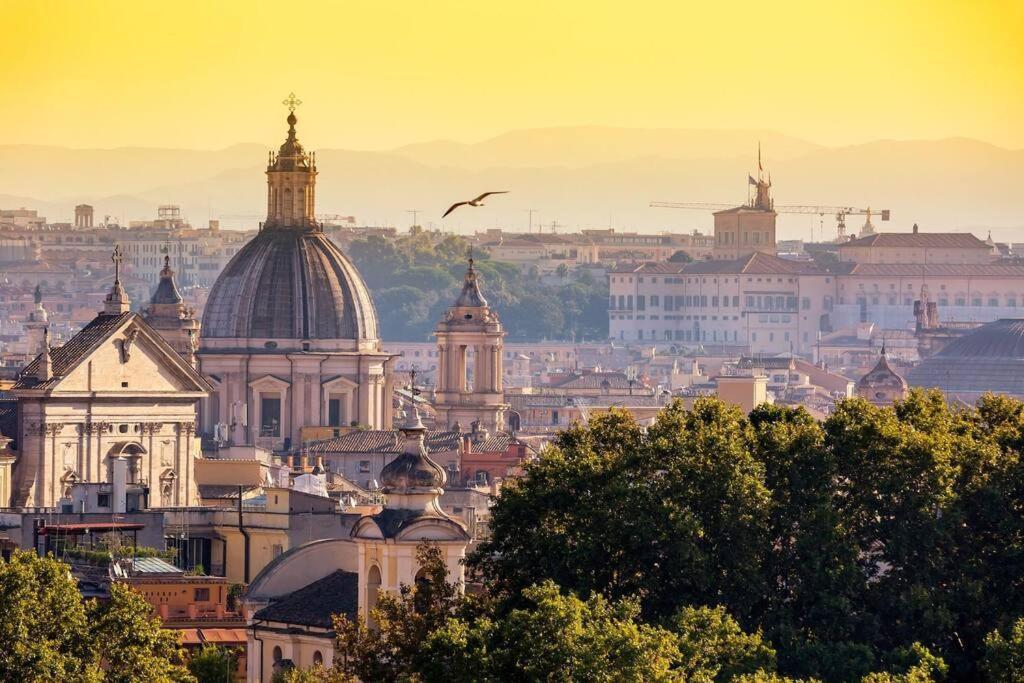 Appartamento Gianicolo Elegant Art Oasis Roma Esterno foto